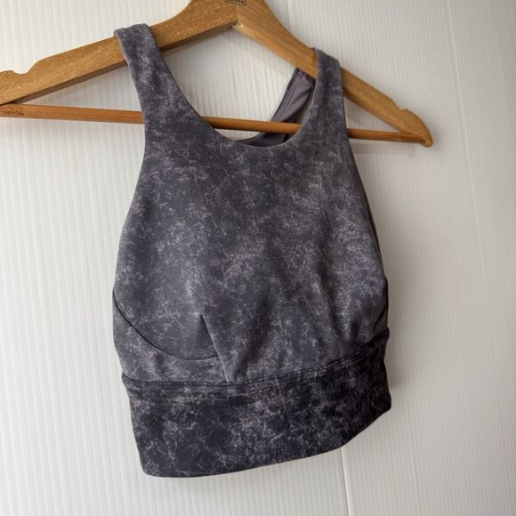 Lululemon Bra Wunder Train Long Line LW2CYKS Stretch Sz 2 - Picture 12 of 12